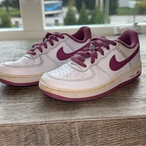 Nike Kids Sneakers White and Purple